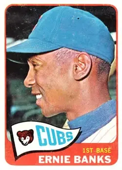 1965 Topps #510 Ernie Banks
