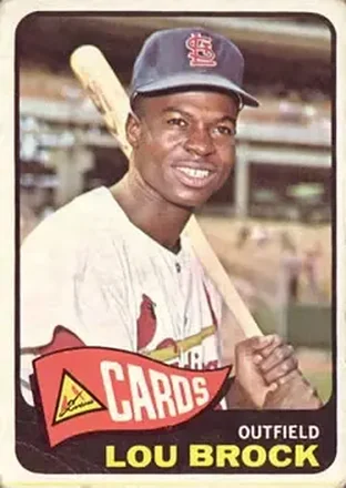 1965 Topps #540 Lou Brock
