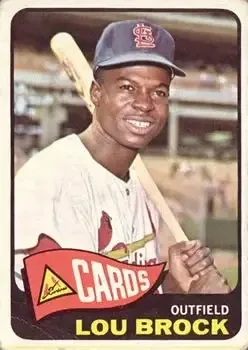 1965 Topps #540 Lou Brock