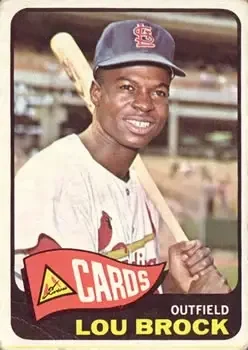 Front of Lou Brock