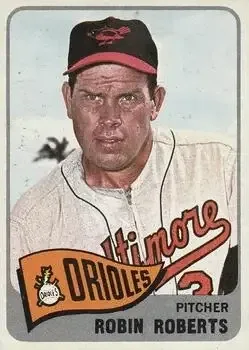 1965 O-Pee-Chee #15 Robin Roberts