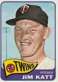 1965 O-Pee-Chee #62 Jim Kaat