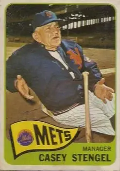 1965 O-Pee-Chee #187 Casey Stengel