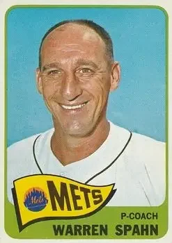 1965 O-Pee-Chee #205 Warren Spahn
