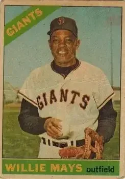 1966 Topps Venezuelan #1 Willie Mays