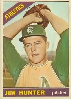 1966 Topps Venezuelan #36 Jim Hunter
