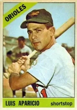 1966 Topps Venezuelan #90 Luis Aparicio