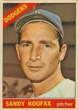 1966 Topps Venezuelan #100 Sandy" Koufax
