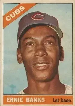 1966 Topps Venezuelan #110 Ernie Banks