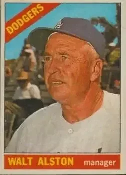 1966 Topps Venezuelan #116 Walter Alston