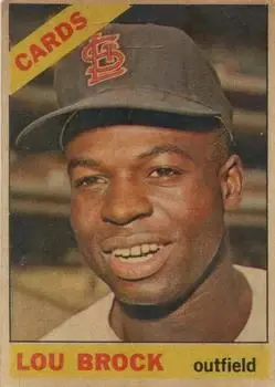 1966 Topps Venezuelan #125 Lou Brock