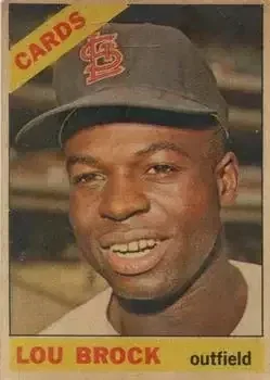 1966 Topps Venezuelan #125 Lou Brock