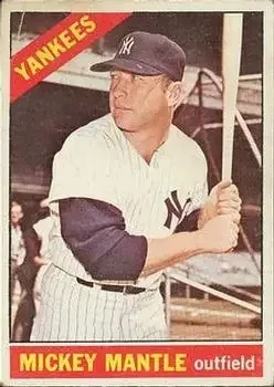 1966 O-Pee-Chee #50 Mickey Mantle