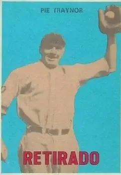 1967 Topps Venezuelan #144 Pie Traynor