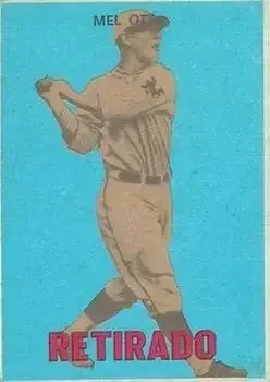 1967 Topps Venezuelan #149 Mel Ott