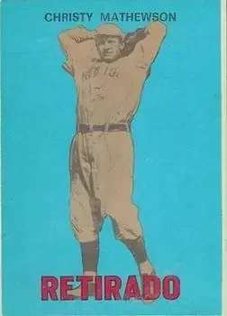 Front of Christy Mathewson