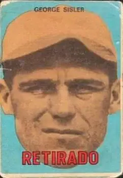 1967 Topps Venezuelan #154 George Sisler