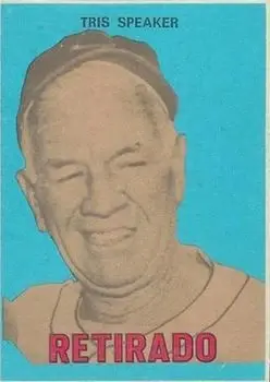 1967 Topps Venezuelan #156 Tris Speaker