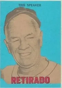 1967 Topps Venezuelan #156 Tris Speaker