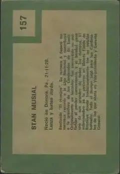 Back of Stan Musial