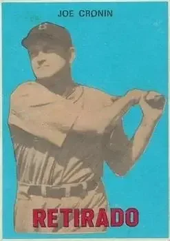 1967 Topps Venezuelan #164 Joe Cronin
