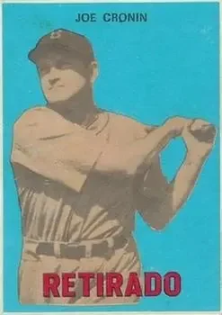 Front of Joe Cronin
