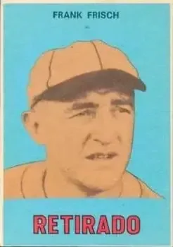 1967 Topps Venezuelan #165 Frank Frisch