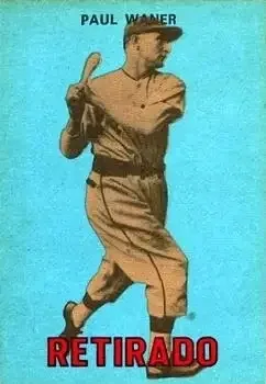 1967 Topps Venezuelan #166 Paul Waner
