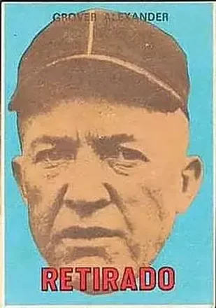1967 Topps Venezuelan #171 Grover Cleveland Alexander