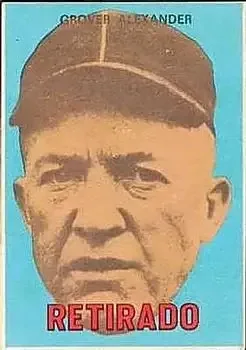 1967 Topps Venezuelan #171 Grover Cleveland Alexander
