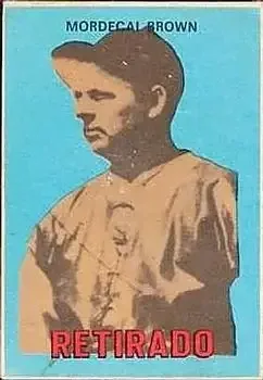 1967 Topps Venezuelan #173 Mordecai Brown