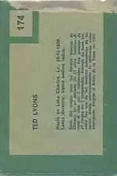 Back of Ted Lyons