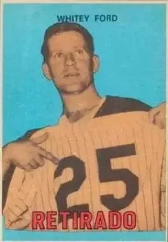 1967 Topps Venezuelan #178 Ed "Whitey" Ford