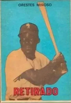 1967 Topps Venezuelan #187 Minnie Minoso