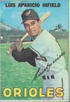 1967 Topps Venezuelan #189 Luis Aparicio