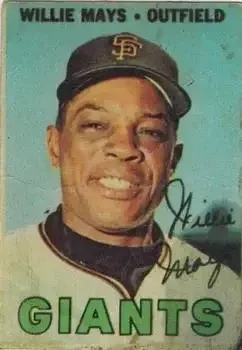 1967 Topps Venezuelan #213 Willie Mays