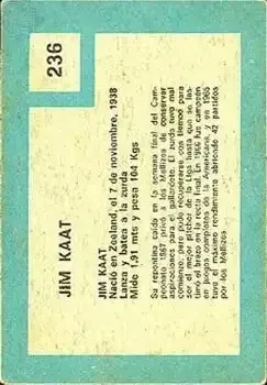 Back of Jim Kaat