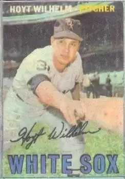 1967 Topps Venezuelan #257 Hoyt Wilhelm