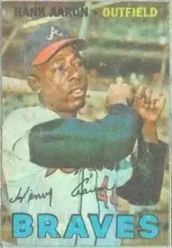 1967 Topps Venezuelan #284 Hank Aaron