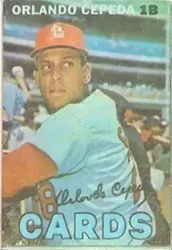 1967 Topps Venezuelan #291 Orlando Cepeda
