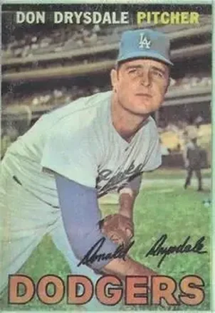 1967 Topps Venezuelan #295 Don Drysdale