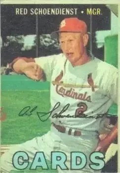 1967 Topps Venezuelan #297 Al Schoendienst