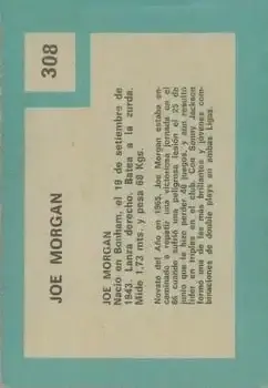 Back of Joe Morgan