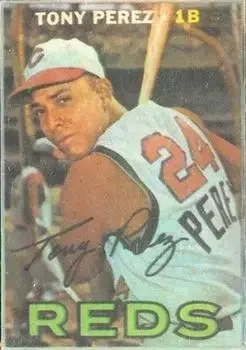 1967 Topps Venezuelan #327 Tony Pérez