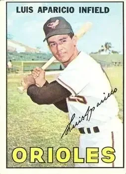 1967 O-Pee-Chee #60 Luis Aparicio