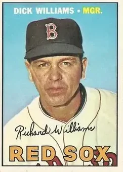 1967 O-Pee-Chee #161 - Dick Williams - Boston Red Sox