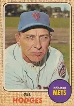 1968 Topps Venezuelan #27 Gil Hodges