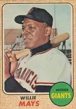 1968 Topps Venezuelan #50 Willie Mays