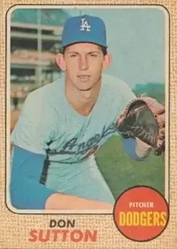 1968 Topps Venezuelan #103 Don Sutton