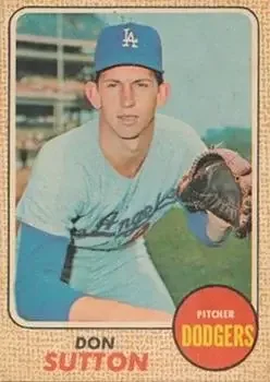 1968 Topps Venezuelan #103 Don Sutton
